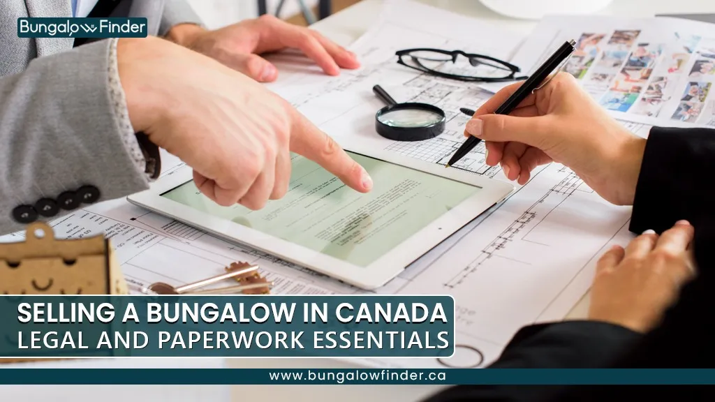 Legal Checklist for Selling Your Bungalow in Canada